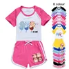 Clothing Sets SPY X FAMILY Clothes Kids Cotton Short Sleeve T Shirt Shorts 2pcs Set Toddler Boy Baby Girls Summer Pajamas Sportswear