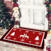 Carpets Christmas Doormat Merry Decorations For Home 2024 Navidad Kerst Natal Noel Xmas Table Ornaments Decor Year