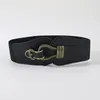 GOOWAIL Lolita Style été Stretch conception bande élastique ceinture pour les femmes robe en cuir PU Large grande taille mode ceinture dames 240122