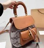 Tasarımcı -Backpack Bag Luxury Sap Pack Bookbag Kadınlar Moda Büyük Kapasite Seyahat Çantası