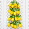 Decorative Flowers Artificial Various Vegetables And Fruit String Fake Vegetable Display Ornament For Home Bedroom Party Collection Decor