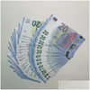 Autres fournitures de fête de fête 50 taille barre accessoires pièce de monnaie simulation 10 20 100 euros fausse monnaie jouet film tournage pratique billets de banque / Pa Dhe8MWXMG