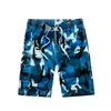 Men's Shorts Summer Camouflage Swimming Trunks For Men Drawstring Multi-Pocket Board Hawaiian Beach Vacation Casual Swimsuit