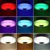 Luzes de teto 300W LED luz RGB iluminação APP Bluetooth lâmpadas de música para quarto de casa com controle remoto