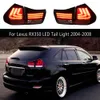 Per Lexus RX350 Fanale posteriore a LED 04-08 Streamer dinamico Indicatore di direzione Fanale posteriore Gruppo Freno Retromarcia Parcheggio Corsa e Jogging Luce