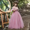 Girl Dresses Formal Evening For Girls Wedding Dress Teen Prom Party Gown Elegant Teenager Graduation Vestidos 6 8 10 14Yrs Kid