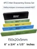 Other Knife Accessories Ruixin Pro Water Sharpening Stones Set For Sharpener Rx008 Rx-009 (120 320 600 1500)