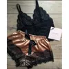 Altre mutandine Lingerie sexy Pigiama europeo e americano Biancheria intima di pizzo Camicia da notte YQ240130