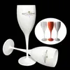 Moet Cups Acrylic Unbreakable Champagne Wine Glass Plastic Orange White MOET CHANDON Wine Glass ICE IMPERIAL Wine Glasses Goblet L2306