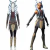 Rebeller Ahsoka Tano Cosplay Outfit Halloween Uniform Costume3051