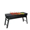 Grills de barbecue 1 pc barbecue jardin extérieur charbon de bois barbecue patio fête cuisson poêles de pique-nique pliables poêle de chauffage Fedex Drop Delive Dhrzd