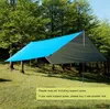 Skugga 3MX3M Ultralight Beach Car Sun Shelter tarp vattentät UV -markis Canopy Sunshade kan också använda som campingmatta med nagel och rep YQ240131