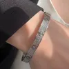 Original 1to1 C-arter Bracelet S925 en argent sterling italien haut de gamme bracelet complet pour les femmes dans la niche Instagram design lumière luxe exquis fashionX65N