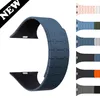 AP Siliconen Magnetische Loop Band Strap Voor Apple Watch Ultra/2 49mm 9 8 7 45mm 41mm Sport Verstelbare Bandjes Polsband Voor iWatch 6 5 4 3 SE 44mm 42mm 40mm