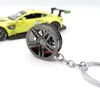 Keychains NCEE 2024 Metal Wheel Keychain Car Fans Modified Pendant With Brake Disc Hand Gift