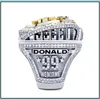 Cluster anneaux 5 joueurs 2021 2022 American Football Team Championship Championship Ring Stafford Kupp Ramsey Donald McVay Fan Gift Drop Dhgyk