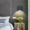 Duvar lambası kapalı LED alüminyum su geçirmez IP65 iç ışık dekorasyon oturma odası yatak odası ev merdivenleri açık aydınlatma