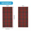 Scarves Scottish Stripes Pattern Bandana Neck Cover Printed Wrap Scarf Multi-use FaceMask Running Unisex Adult Winter