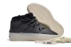 Nouvelles peurs rivalité de Dieu x Athlétisme I chaussures de basket-ball brouillard Originals de basket-ball chaussures décontractées noir blanc gris hommes sports bas s 4818