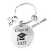 Klapety 2022 Ceremonia ukończenia Ceremonii Kluczowej Certyfikat Pougenir Bachelor Hat Class Blakena dla znajomych277r