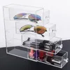 Multifunktion Clear Acrylic Makeup Organizer Storage Box Portable Make Up Storage Drawer Glasses Pen Cosmetic Display Box1245p
