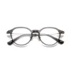 Optiska glasögon för män Kvinnor Retro Designer M131 Fashion Titanium Glasses Frame Detaljerad elasticitet Oval Style Anti-Blue Light Lens Plate with Box