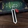 Anahtarlık anime anahtarlık berserk bağırsaklar kılıç kolye anahtarlık metal llaveros aksesuarları hediye chaveiro kadınlar için erkekler toptan 10pcs/lot