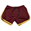 Heren sport gym atletische shorts middelste broek elastische band sport man midden zachte katoenmix hardlopen 240119