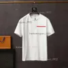 T-shirt da uomo firmate Stampa lettere in cotone Uomo 2 colori Nero Bianco Top Tee Shirt Uomo Taglia europea S-3XL Little Red Bar Abbigliamento