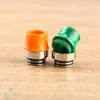 Air Flow Drip Tip 810 Thread Epoxy Resin SS Wide Bore 16 hole Airflow Mouthpiece Fit 810 Smoking Accessories ZZ