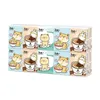 20 Packs Cartoon Handkerchief Paper Small Package of Cute Threelayer Portable Napkins Can Be Wet Water Tissues 240127