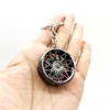 Keychains NCEE 2024 Metal Wheel Keychain Car Fans Modified Pendant With Brake Disc Hand Gift
