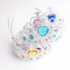 Hair Accessories Halloween Girl Headdress Princess Crown Magic Fairy Wand For Kids Cosplay Snow Ice Queen Combs