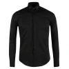 New Metal Pentagram Collar Design Men's Shirts Hight Quality Fashion Long Sleeve Casual Shirts Men Plus Size M L XL 2XL 3XL