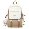 أكياس مدرسية Kawaii Women Laptop عالية القدرات السيدات Bag Bag Girl Nylon Backpack Fashion Cool Female Travel College الطالبة