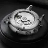 Moda masculina relógios mecânicos negócios relógio de pulso automático aço inoxidável luminoso designer relógio reojes de hombre 240123