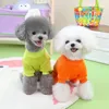 犬のアパレル暖かい柔らかいフリース子犬パジャマ犬用のかわいいフルーツオーバーオールチワワ服小さなフランネルコスチューム冬の服