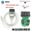 Profesjonalny skaner VCP SW v5.5.1 dla VEG Can Pro Diagnostic Tool FTDI FT245RL OBD2 Bus UDS K-line ODIS ECU Programator