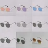 Top Qualität 3548N Männer Frauen Sonnenbrille Sechseckige Flache Glaslinsen Mann Frau Sonnenbrille Brillen Oculos De Sol Inklusive Lederetui und Zubehör 6D01