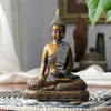 Statues de Bouddha Thaïlande statue sculpture décor à la maison bureau ornement vintage cadeau figurine hindou emplacement 240123