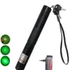 Cat Toys Strong 10000m 532nm Laser Sight Pointer Pointer Focus Lazer مع Laser Pen Head Burni Jllrbk282o