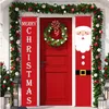 HUIRAN Frohe Weihnachten Banner für Tür, Weihnachtsdekoration für Zuhause, Weihnachtsdekoration, Weihnachten, Navidad, Noel, Neujahr 2021, 201127297 g