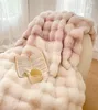 Dekens NOAHAS Winter Herfst Warmte Imitatiebont Pluche Deken Superzachte slaapbankhoes Fluffy Throw Slaapkamerbank