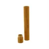 #L5 Eco-vänligt resesfas Handgjorda 21 cm bambu tandbrushrör bärbar resepackning naturligt bamburör för tandborste250n