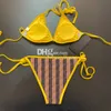 Sexy Damen-Bikini-Design, Badeanzüge mit niedriger Taille, luxuriöse bedruckte Badebekleidung für Sommer-Strandparty