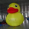 wholesale Personalized 8mH (26ft) With blower giant inflatable rubber duck model / 4m tall inflatables yellow ducks for decoration toys