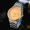 Mens live broadcast Tianpai automatic mechanical watch gear business fashion stainless steel calendar classic and minimalist