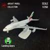 Scale 1 250 Metal Aviation Replica Fly Emirates Aircraft Model Airplane Miniature Room Decor Xmas Gift Kids Toys for Boys 240118