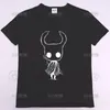 Męskie koszulki Hollow Knight Grafic Game Tematyki T-shirty Summer Short Sleeve The Streetwear Ogniarna koszula Harajuku