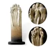 装飾的な置物3つの女神彫像樹脂芸術と工芸品は愛の表現女性彫刻ホームオフィスリビングルームの装飾を受け入れます